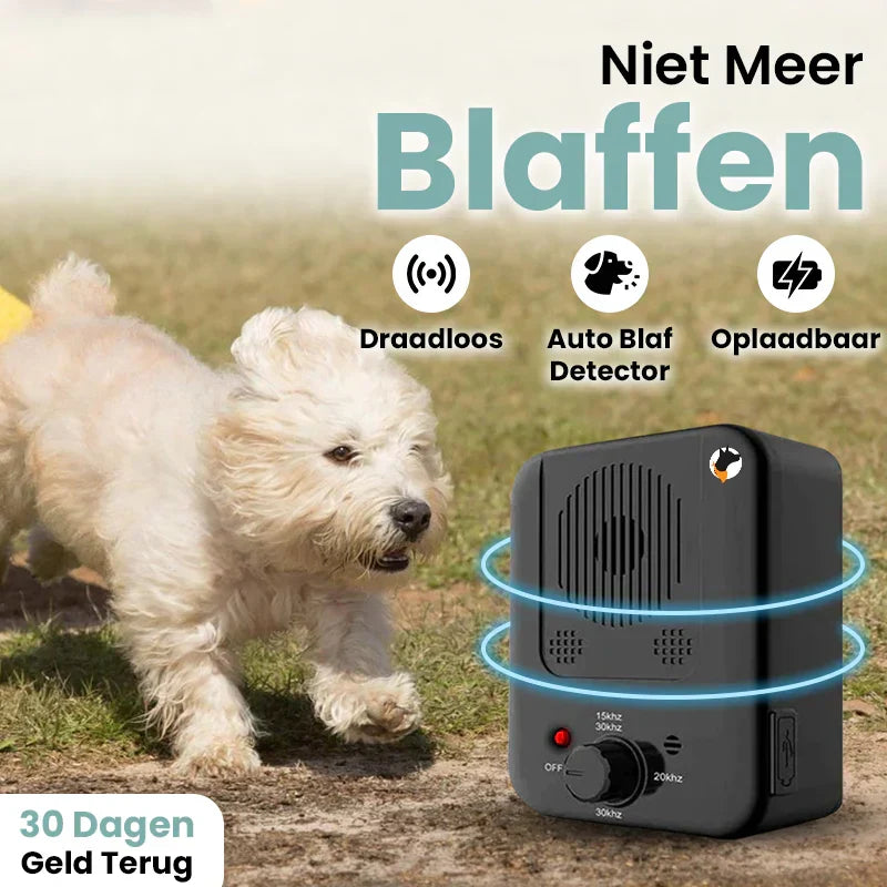 Ultrasonic Dog Bark Control | 15-Meter Range Waterproof Device