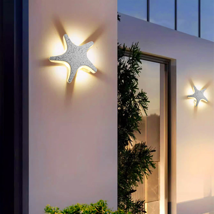 Coastal Wall Light | Starfish LED Outdoor Sconce