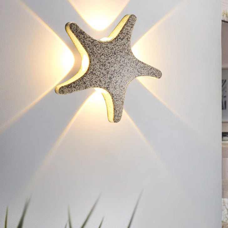 Coastal Wall Light | Starfish LED Outdoor Sconce