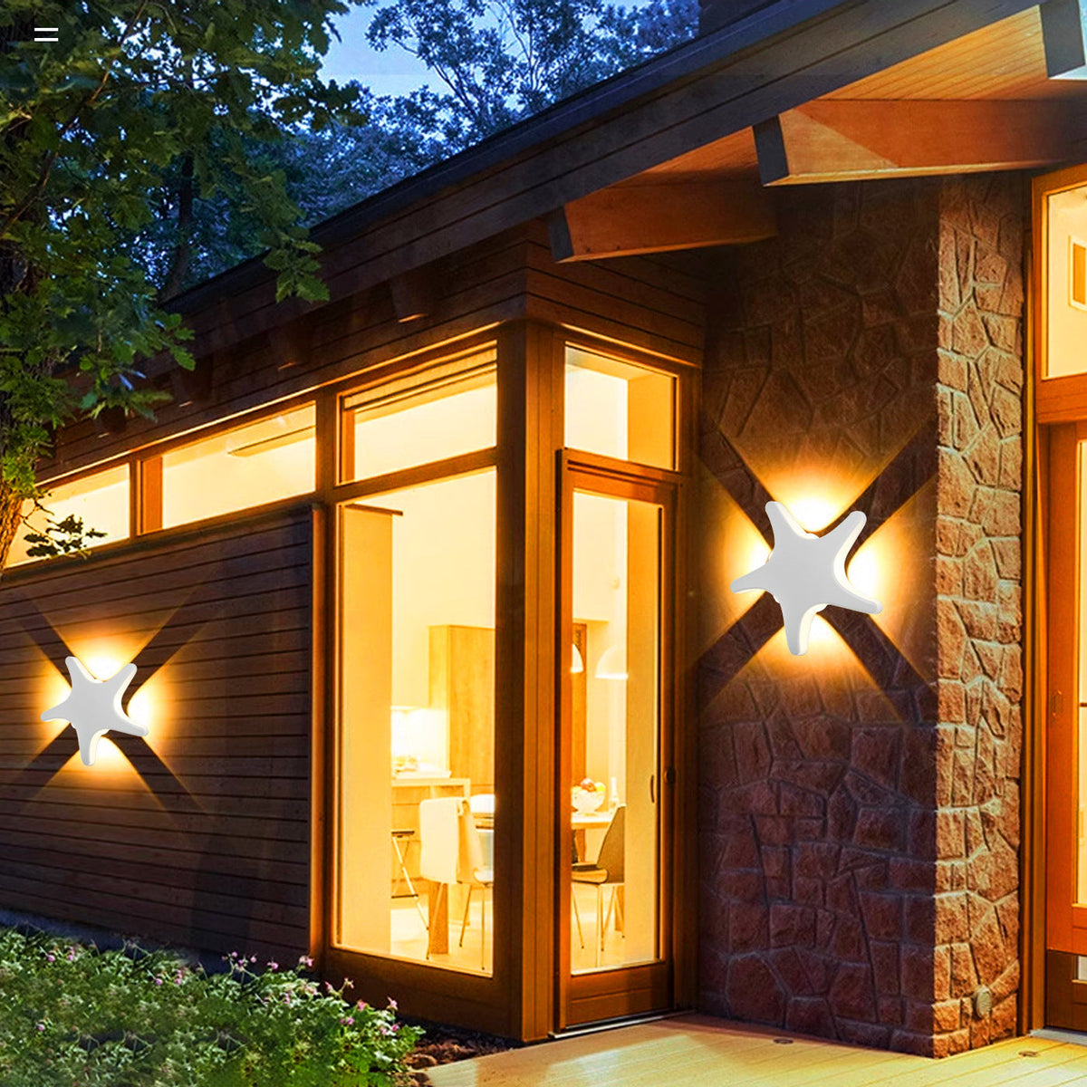 Coastal Wall Light | Starfish LED Outdoor Sconce