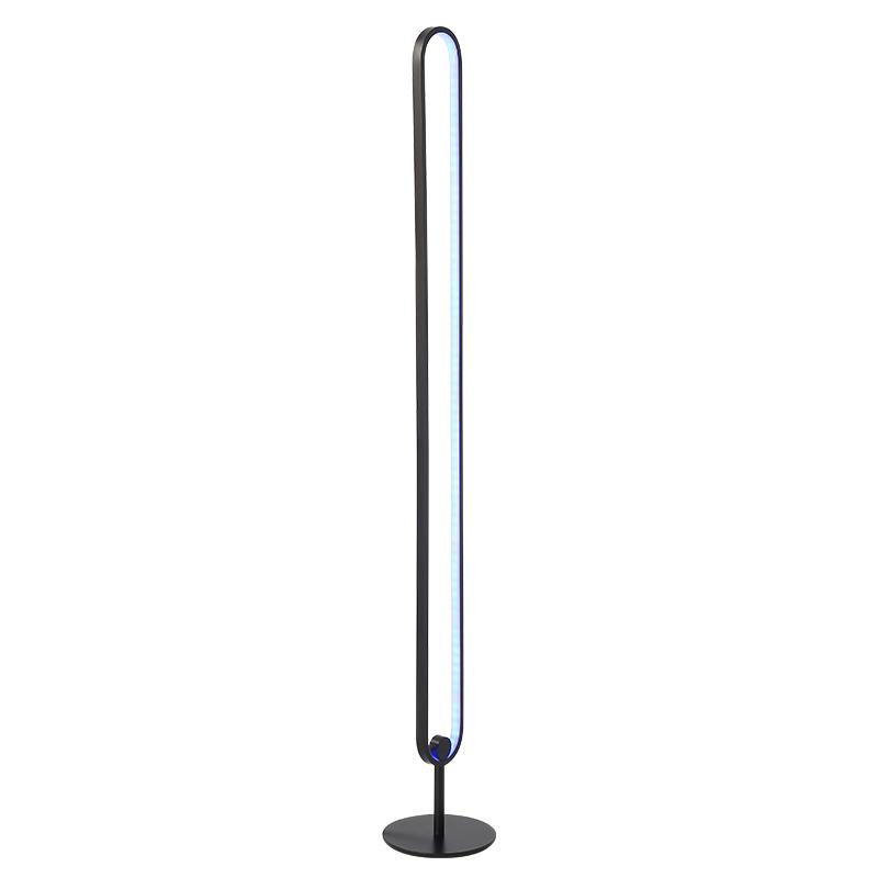 LED Floor Lamp | Slim Aluminum Design with Dimmable Light