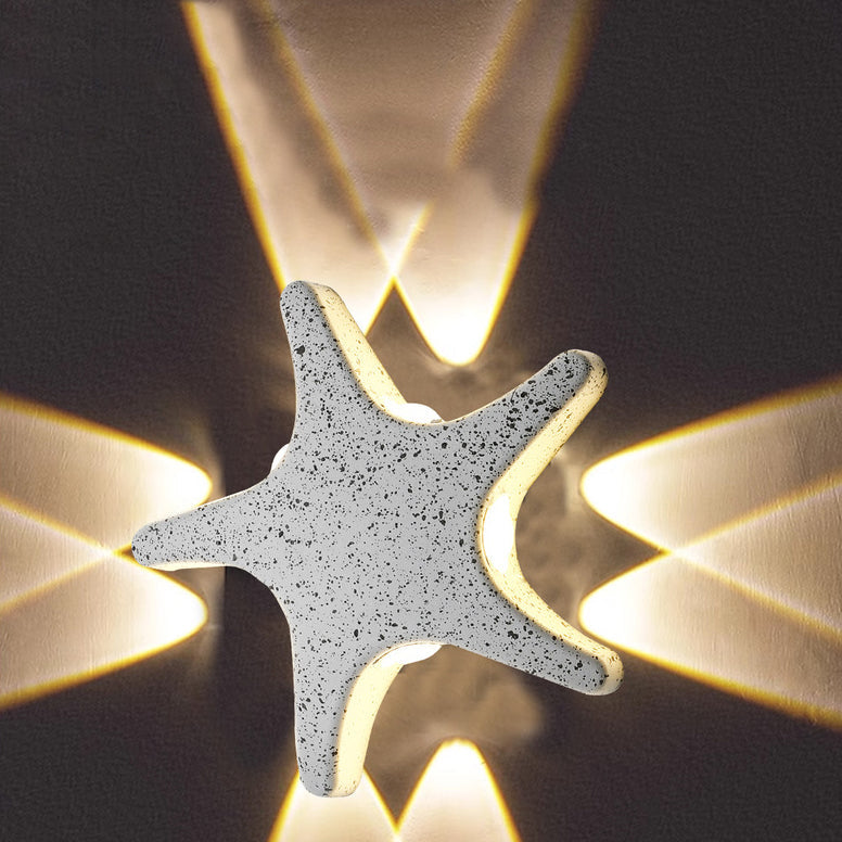 Coastal Wall Light | Starfish LED Outdoor Sconce