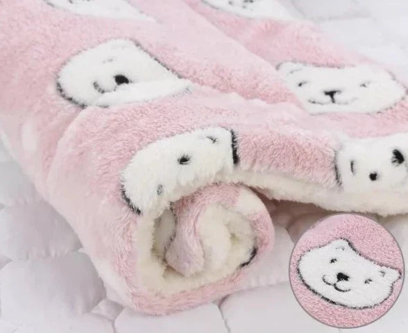 Pet Comfort Blanket | Soft Flannel Star Pattern Design