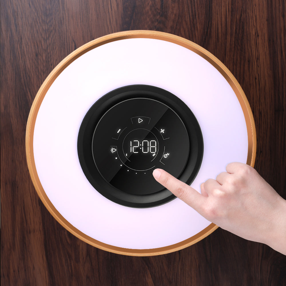 Modern Smart Desk Lamp | LED Speaker With Wireless Charging