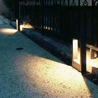Modern Pathway Bollard Light | Aluminum LED Garden Lighting