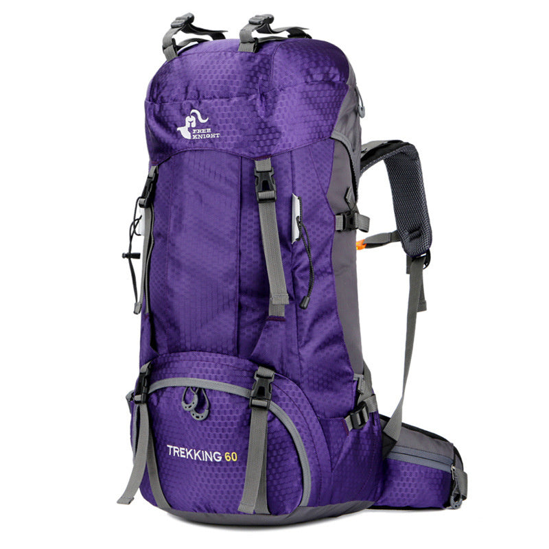 Hiking Backpack 60L | Waterproof Trekking Rucksack With Rain Cover