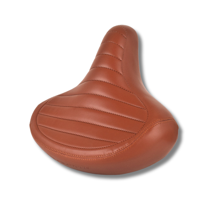 Extra Wide Bike Saddle | Shock Absorbing Dual Spring Design
