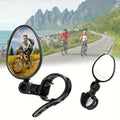 Bicycle Rearview Mirrors | Wide Angle Safety Pack of 2