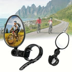Bicycle Rearview Mirrors | Wide Angle Safety Pack of 2