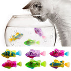 Interactive Swimming Fish Cat Toy | Light-Up Motion Activated Design