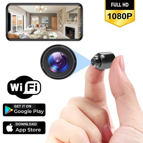Mini Security Camera | HD Wireless Surveillance with Night Vision