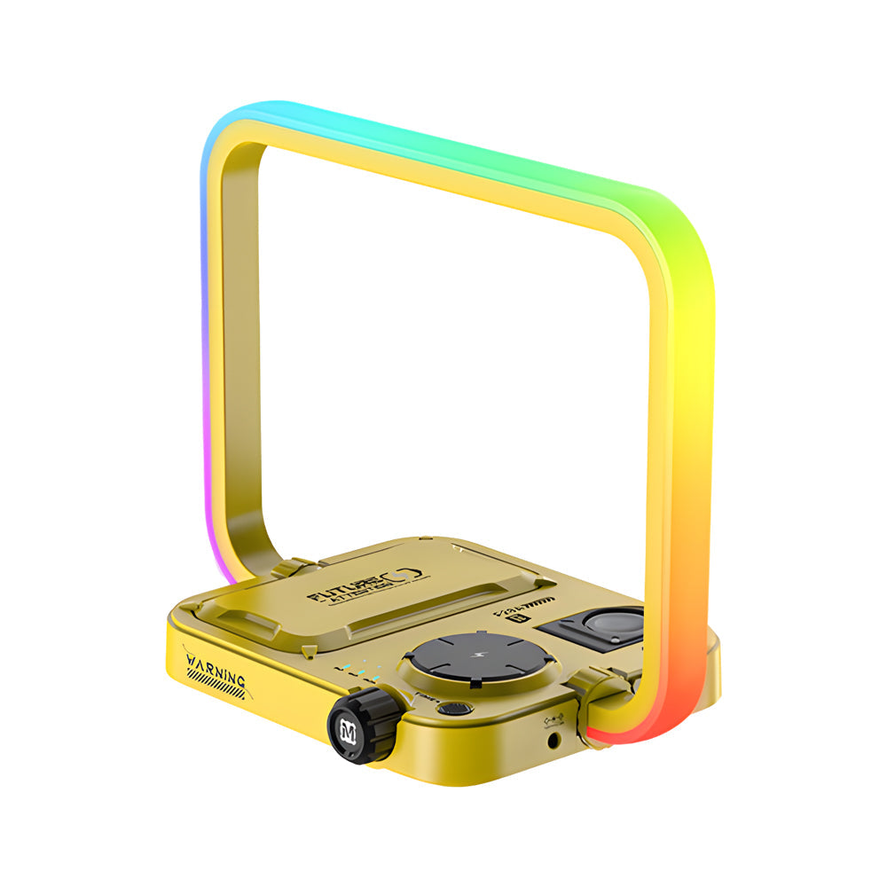 Smart Desk Lamp | RGB Wireless Charging Station