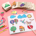 Montessori Drawing Templates | Wooden Educational Art Set