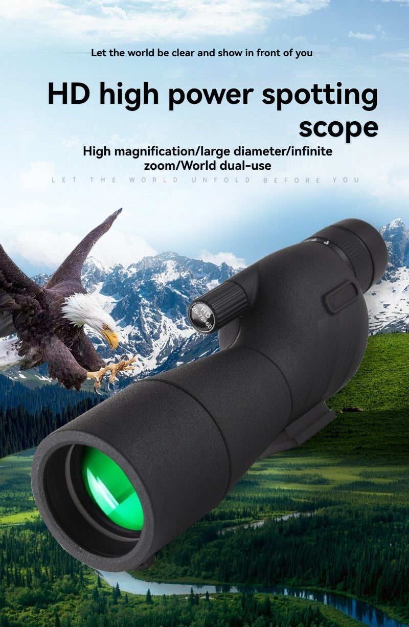 Professional Monocular Telescope | 80x Magnification BAK4 Prism