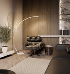 Modern LED Arc Floor Lamp | Minimalist Design with Smart Controls