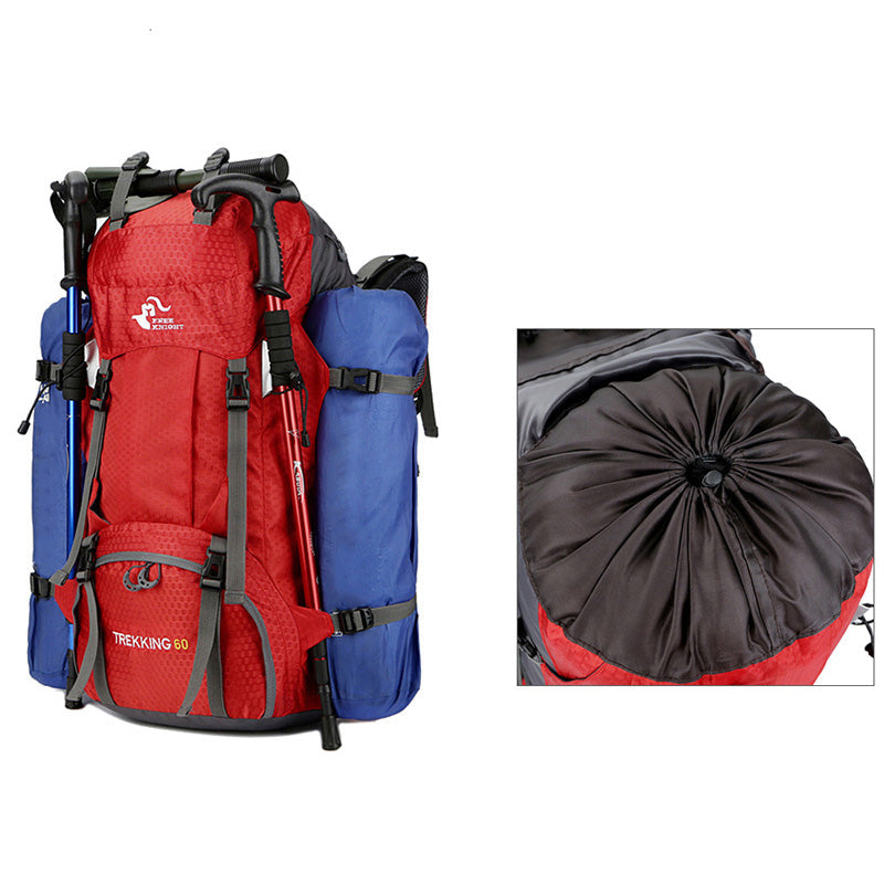 Hiking Backpack 60L | Waterproof Trekking Rucksack With Rain Cover