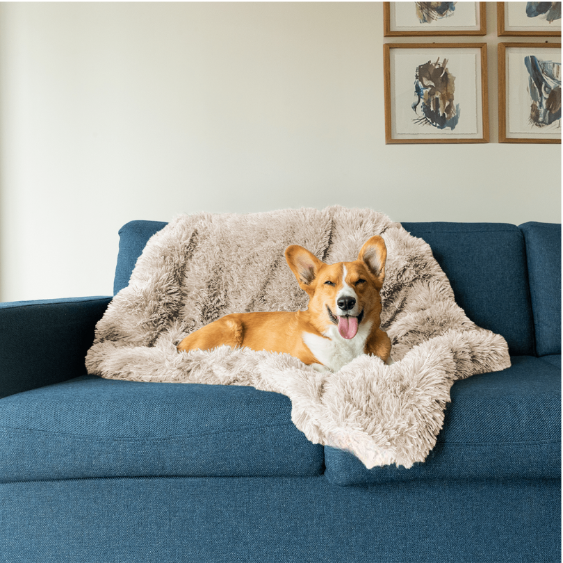 Plush Pet Throw Blanket | Premium Faux Fur Comfort