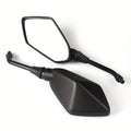Universal Motorcycle Mirrors | Hexagonal Carbon Fiber Design