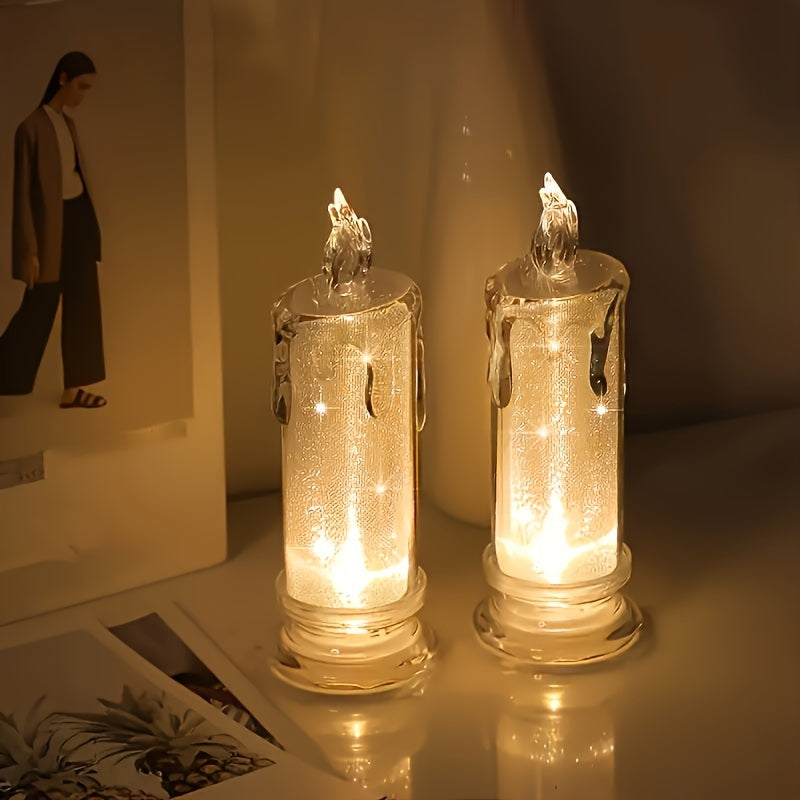 LED Flameless Candles | Warm White Ambient Light Set