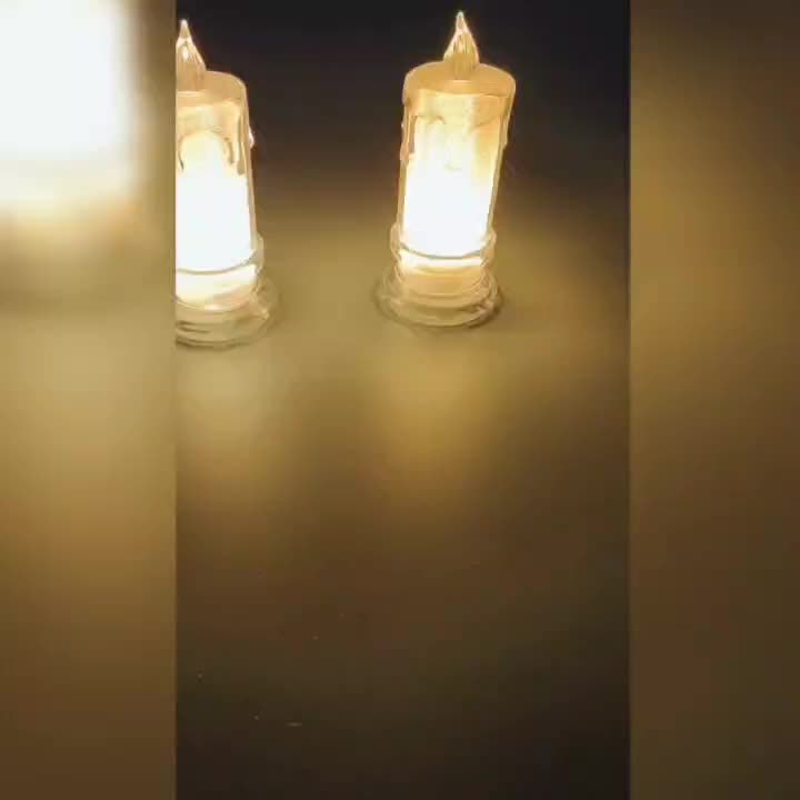 LED Flameless Candles | Warm White Ambient Light Set