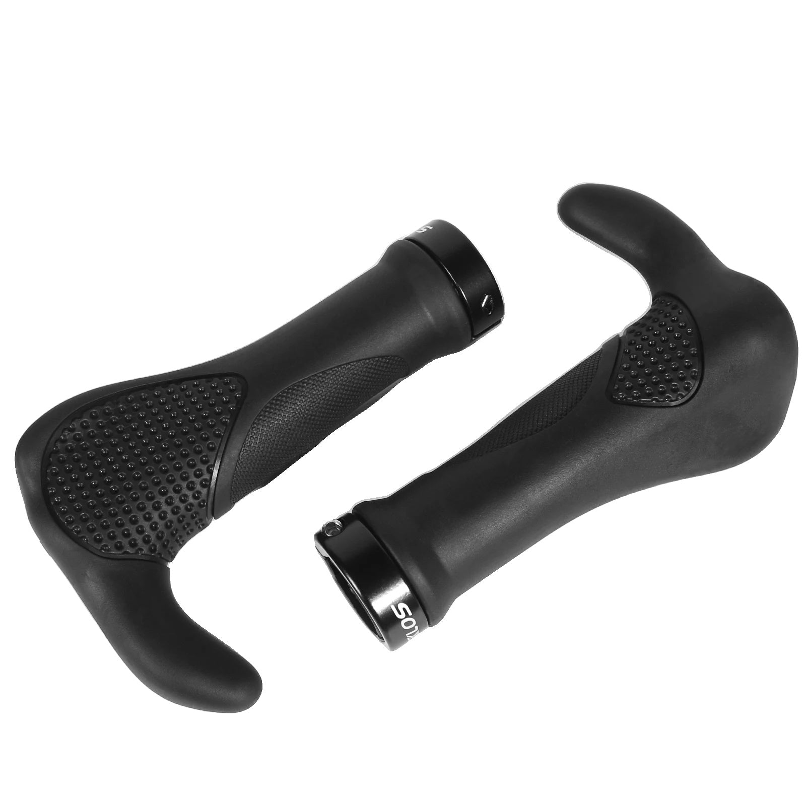 Ergonomic Mountain Bike Grips | Anti-Slip Rubber Design With Palm Support