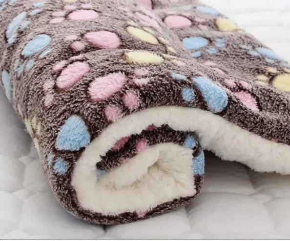 Pet Comfort Blanket | Soft Flannel Star Pattern Design