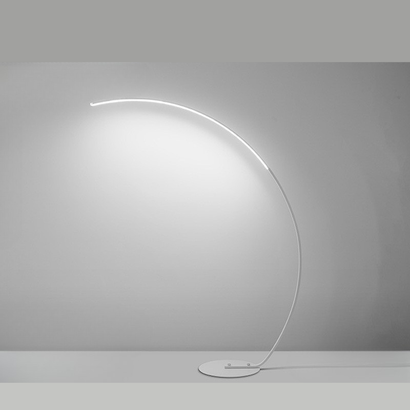 Modern LED Arc Floor Lamp | Minimalist Design with Smart Controls