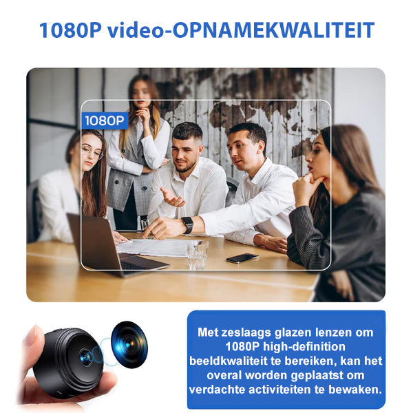 Mini Security Camera | HD Wireless Surveillance with Night Vision