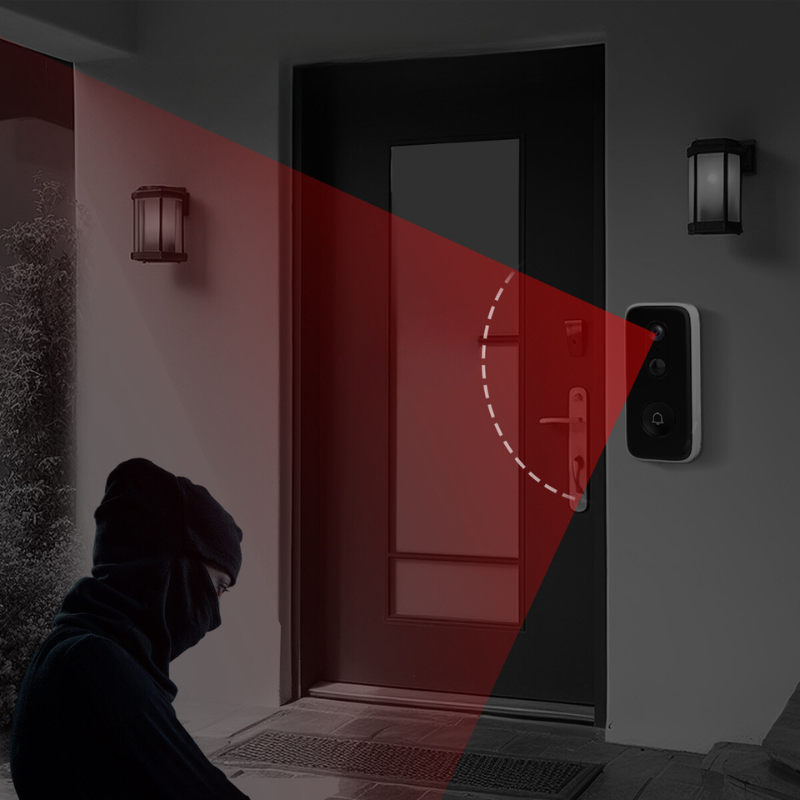 Smart Video Doorbell | 3MP HD Camera with Two-Way Audio
