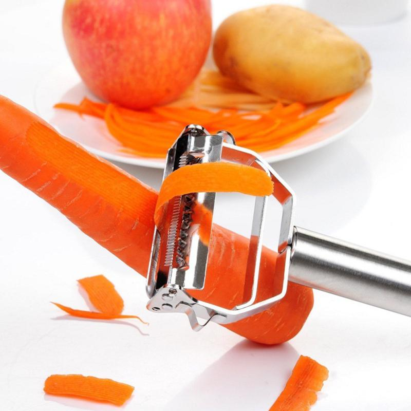 Professional Kitchen Peeler | Dual Blade Stainless Steel Design