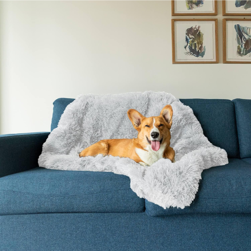 Plush Pet Throw Blanket | Premium Faux Fur Comfort
