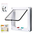 4-Way Security Cat Door | Weather-Sealed Pet Access Flap