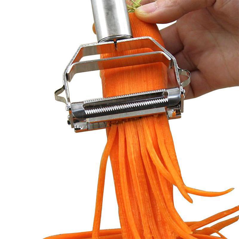 Professional Kitchen Peeler | Dual Blade Stainless Steel Design