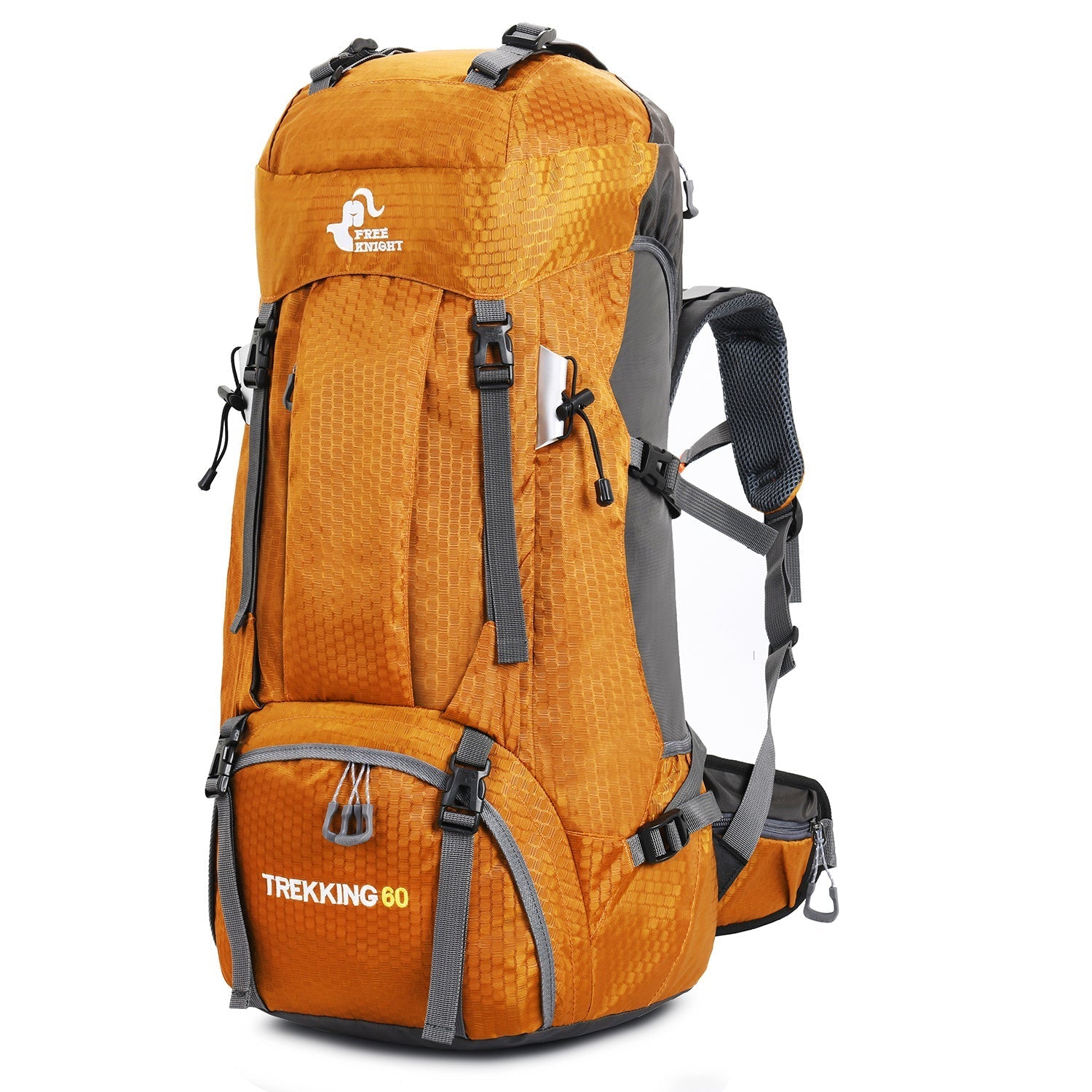 Hiking Backpack 60L | Waterproof Trekking Rucksack With Rain Cover