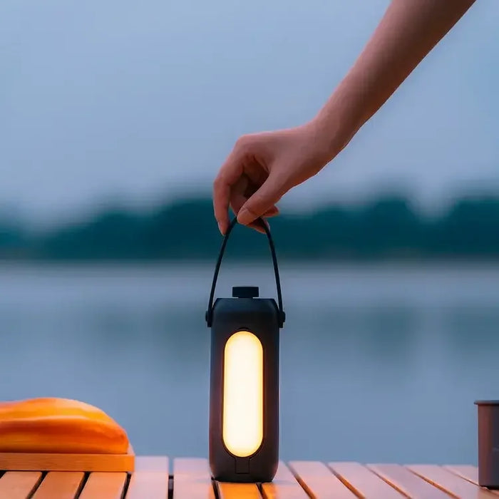 Portable LED Camping Lantern | 180-Hour Battery & Emergency SOS