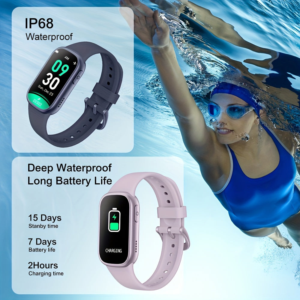 Digital Fitness Smart Watch | IP68 Waterproof with 7-Day Battery
