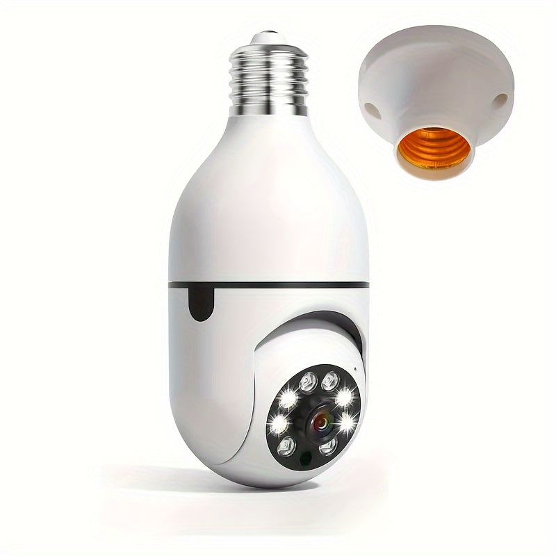 Smart Security Camera Light | HD WiFi Surveillance with Night Vision