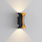 Modern LED Wall Light | Black Gold Dual Tone Design