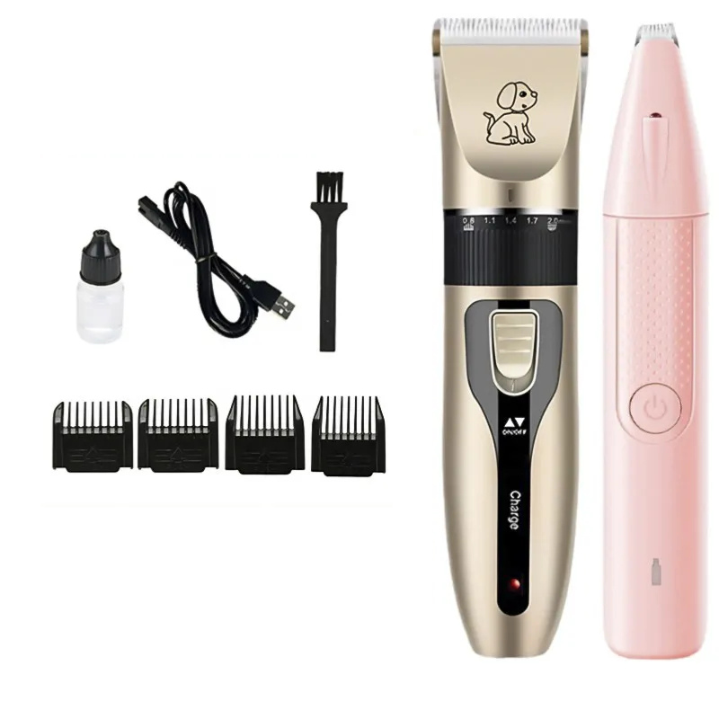 Professional Pet Grooming Clippers | Quiet Cordless Design