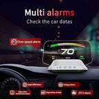 Smart Car HUD Display | GPS Navigation Projector With Speed Monitor