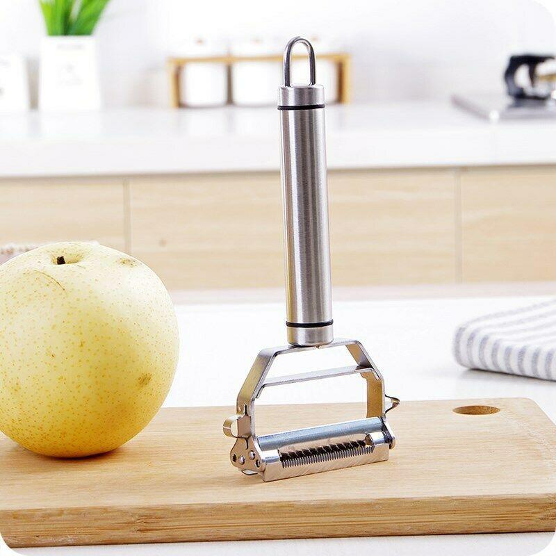 Professional Kitchen Peeler | Dual Blade Stainless Steel Design