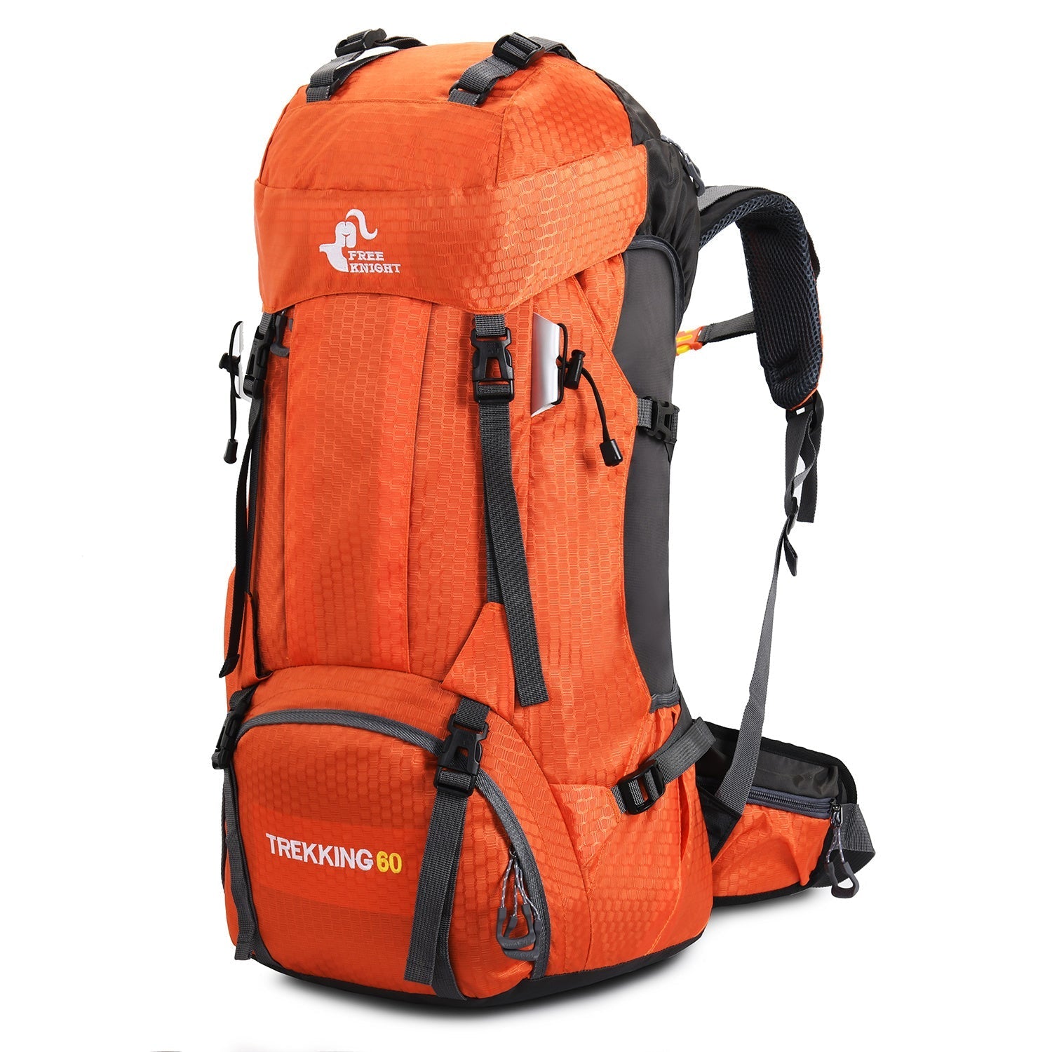Hiking Backpack 60L | Waterproof Trekking Rucksack With Rain Cover