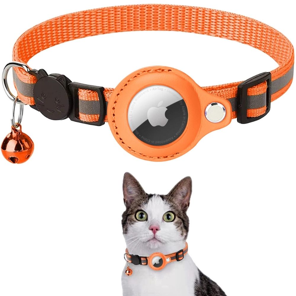 Cat GPS Collar | Reflective Safety Design with Quick Release
