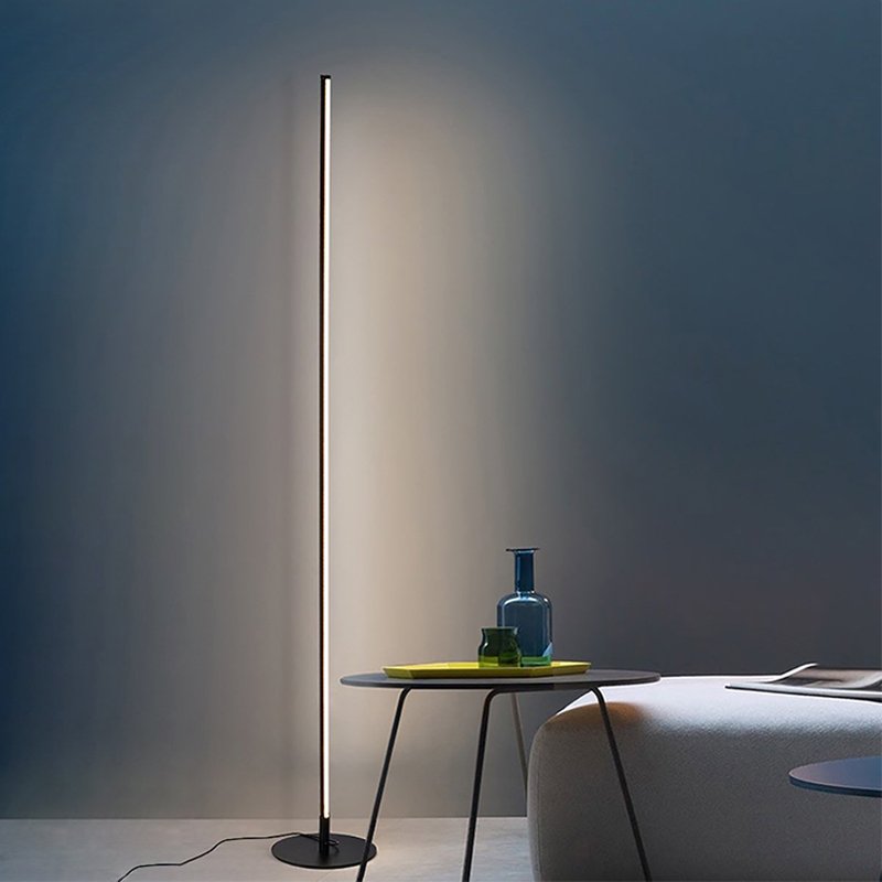 Modern LED Floor Lamp | Slim Line Remote Control Design