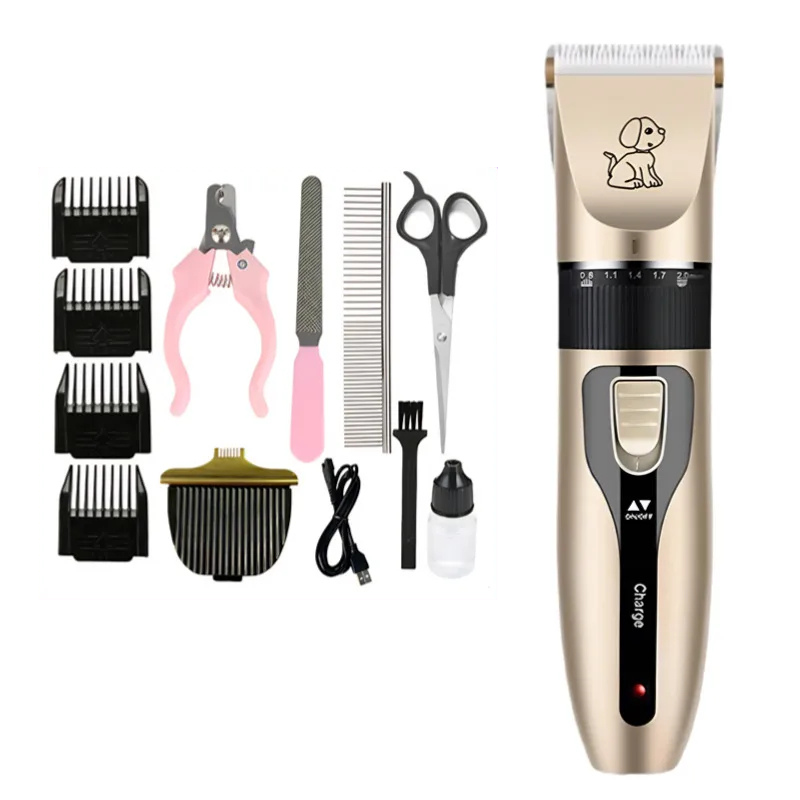 Professional Pet Grooming Clippers | Quiet Cordless Design