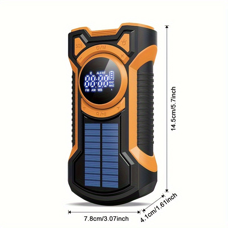 Emergency Radio Kit | Solar Power Bank With NOAA Weather Alerts