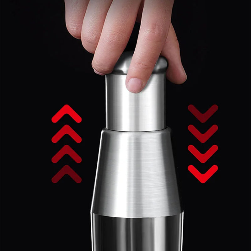 Stainless Steel Garlic Press | Quick Crush Manual Design