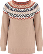 Nordic Winter Sweater | Fair Isle Yoke Pattern
