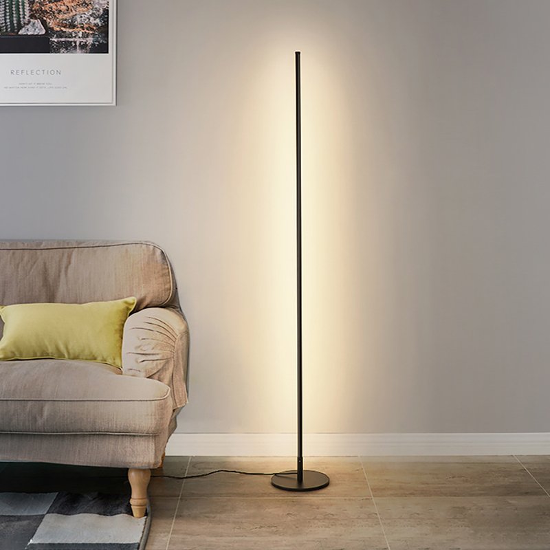 Modern LED Floor Lamp | Slim Line Remote Control Design