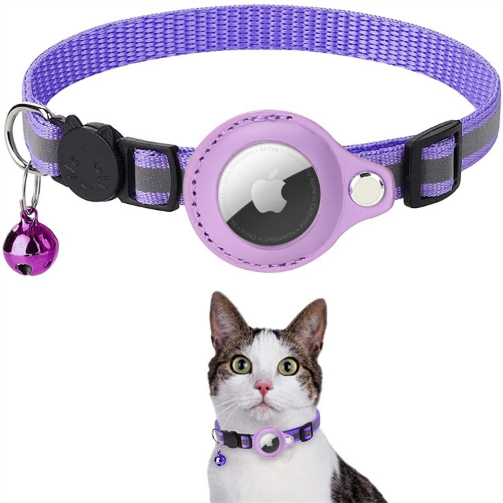 Cat GPS Collar | Reflective Safety Design with Quick Release